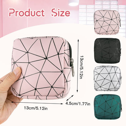 Sanitary Napkin Storage Bags 4PCS Menstrual Cup Pouches Nursing Pad Holder Tampon Bags