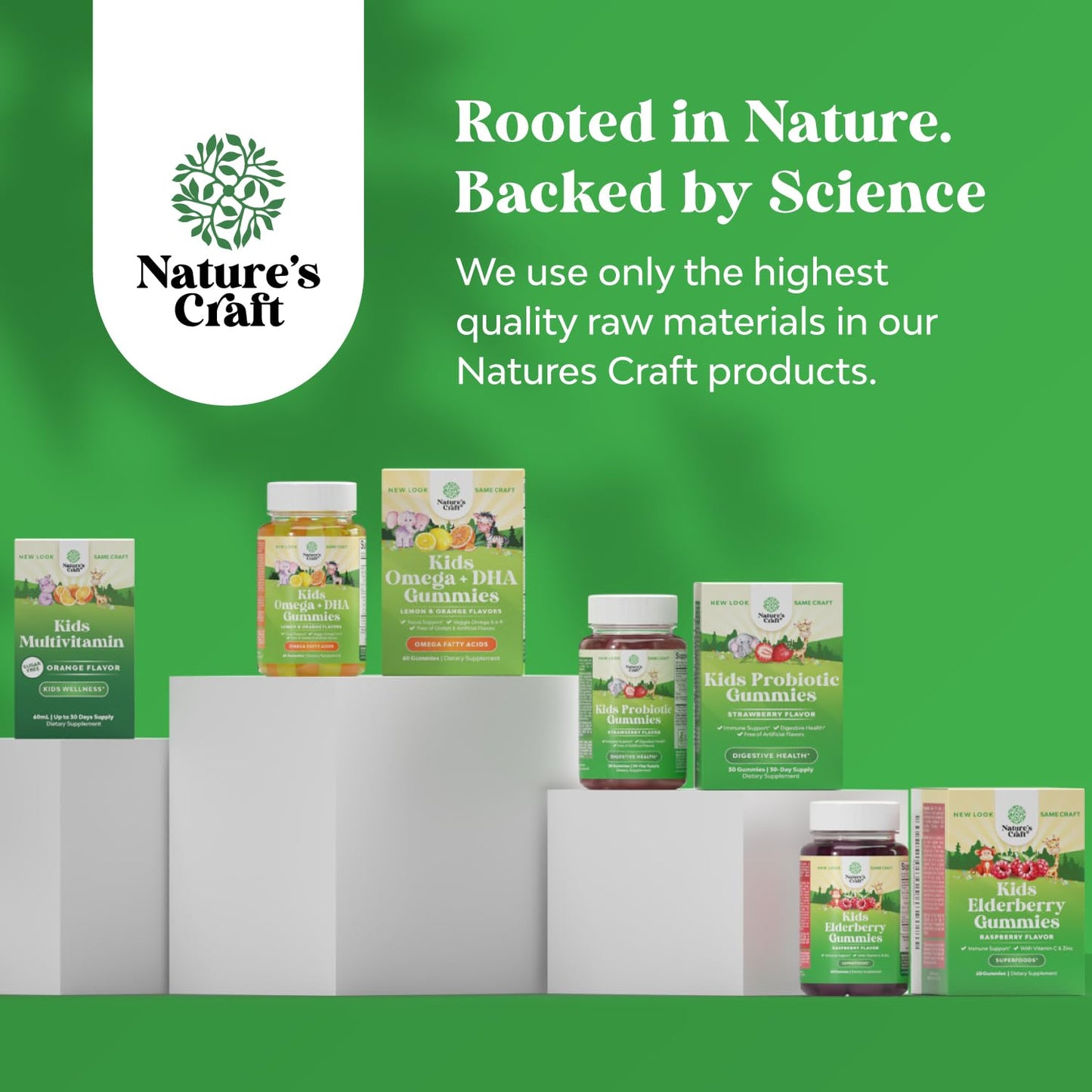 Natures Craft High Prebiotic Fiber Gummies for Kids - Dietary Fiber Supplements for Digestion & Constipation - Chicory Root Kids Immune Gummies - Non-GMO Digestive Nutritional Supplements - 120 Count