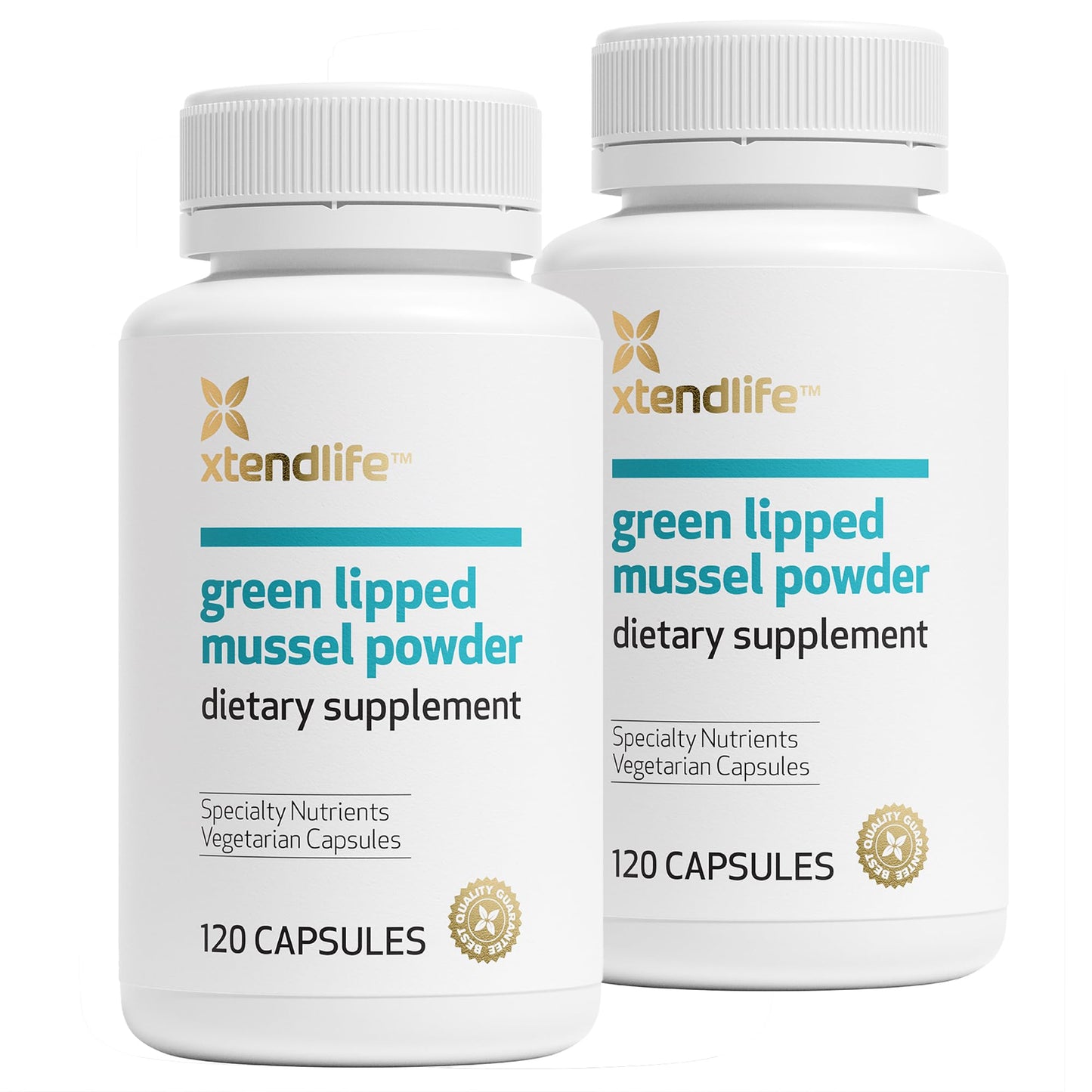 Xtend-Life | Green Lipped Mussel Powder | Extra Strength New Zealand Green Lipped Mussel 2400mg per Serving | for Joint Health & Inflammation Management | 120 Capsules (one Month Supply)