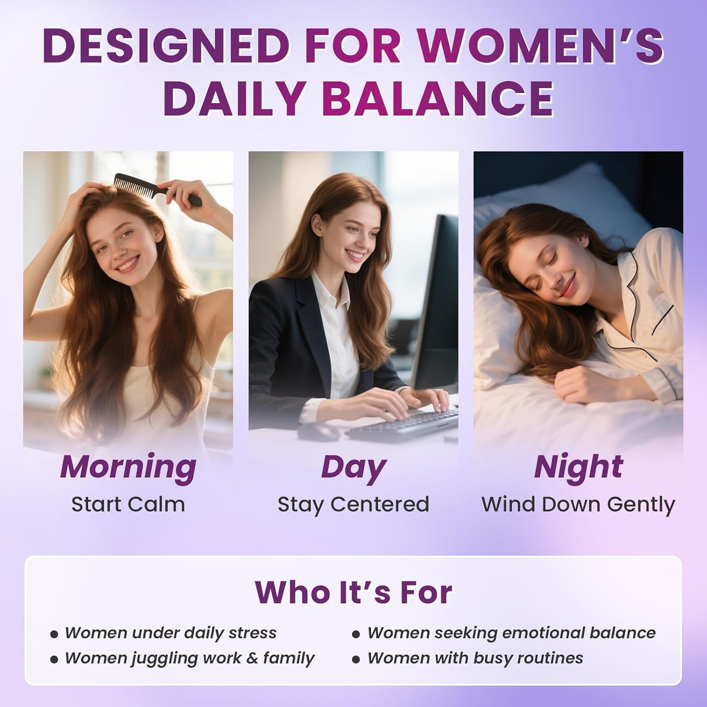 Cortisol Supplements for Women, Mood, Calm, Stress Balance, Hormone Harmony | 9 IN 1 Cortisol Reducer Liquid Drops with KSM-66® Ashwagandha, Kava, Lemon Balm, GMP Certified, 2 FL.OZ, Blueberry Flavor