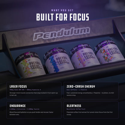 Prevail Pre Workout Powder with Nootropics: Pre-Workout Drink for Men and Women, Cutting Edge Energy and Focus Supplement with L Citrulline, Alpha GPC, L Tyrosine | Sour Rainbow Candy, 40 Scoops | Sour Rainbow Candy, 40 Scoops | With L-Citrulline, Alpha G