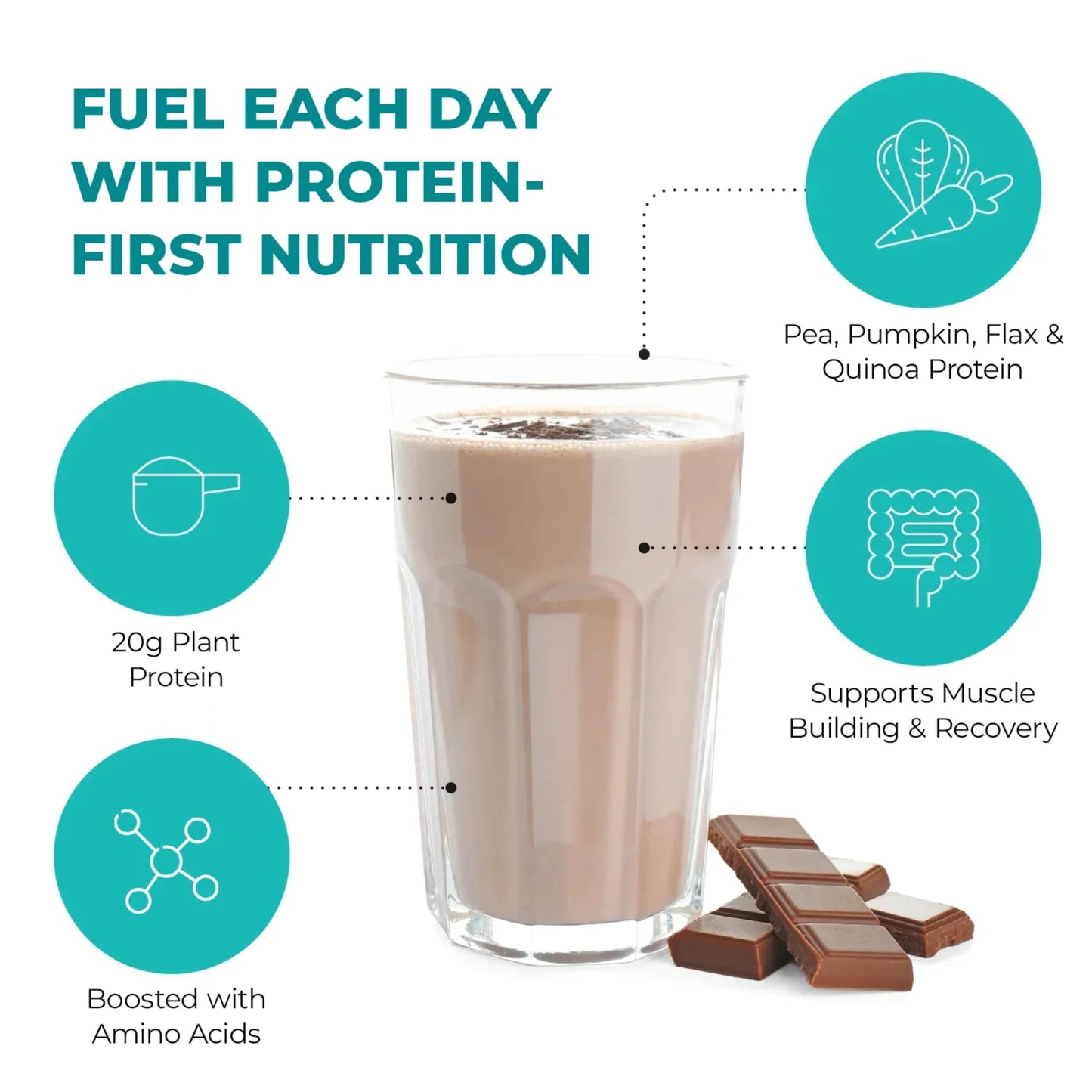 Reignite Wellness by JJ Virgin | Vanilla Plant-Based All-in-One Shake | New & Improved Formula Plant Protein Powder, Vitamins, Minerals, Greens & Aminos | 20g of Plant Protein | 30 Servings