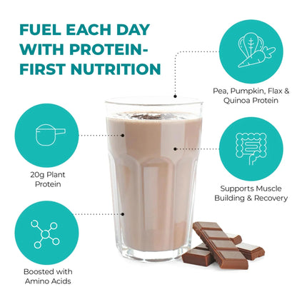 Reignite Wellness by JJ Virgin | Vanilla Plant-Based All-in-One Shake | New & Improved Formula Plant Protein Powder, Vitamins, Minerals, Greens & Aminos | 20g of Plant Protein | 30 Servings