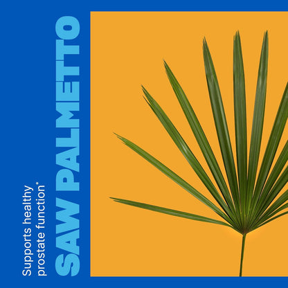 Swisse Saw Palmetto Prostate Supplement for Men | Reproductive Health & Prostate Support with Zinc, Selenium & Stinging Nettle | 50 Tablets