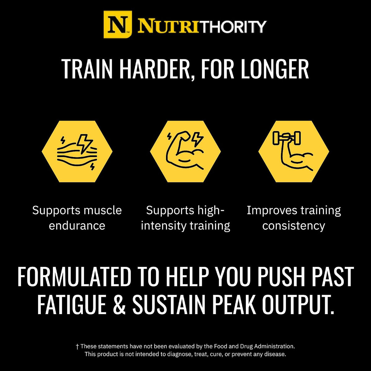 Nutrithority - 1.21GW High Stim Pre Workout Powder for Men (Hawaiian Tango)