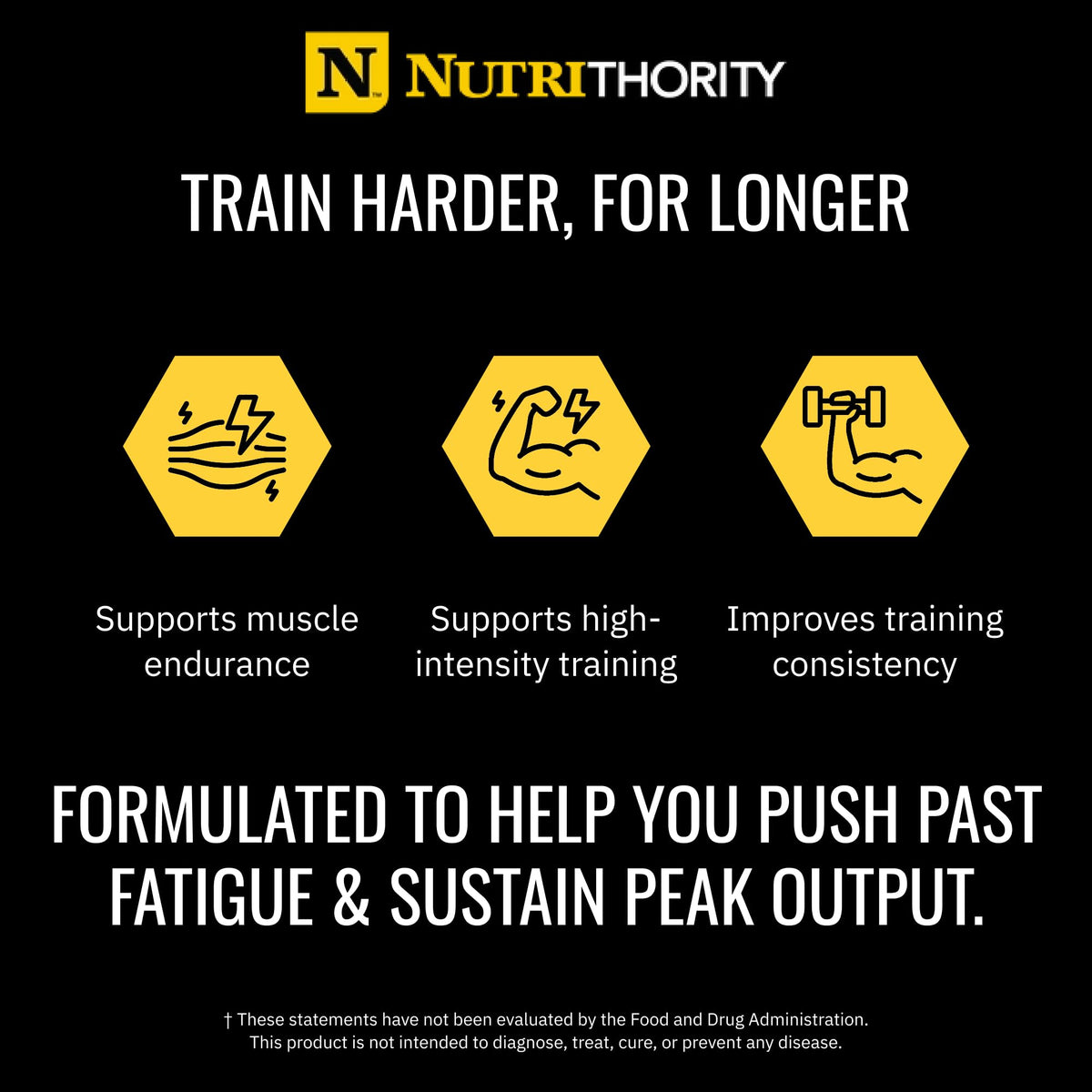 Nutrithority - 1.21GW High Stim Pre Workout Powder for Men (Hawaiian Tango)