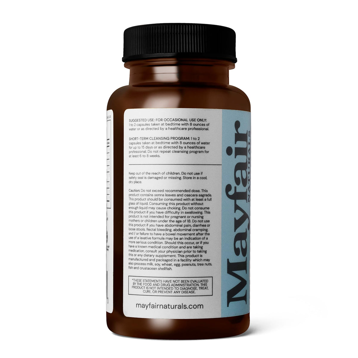 Mayfair Naturals 15 Day Cleanse Colon Detox, Dietary Supplement, 30 Capsules, Natural Laxative