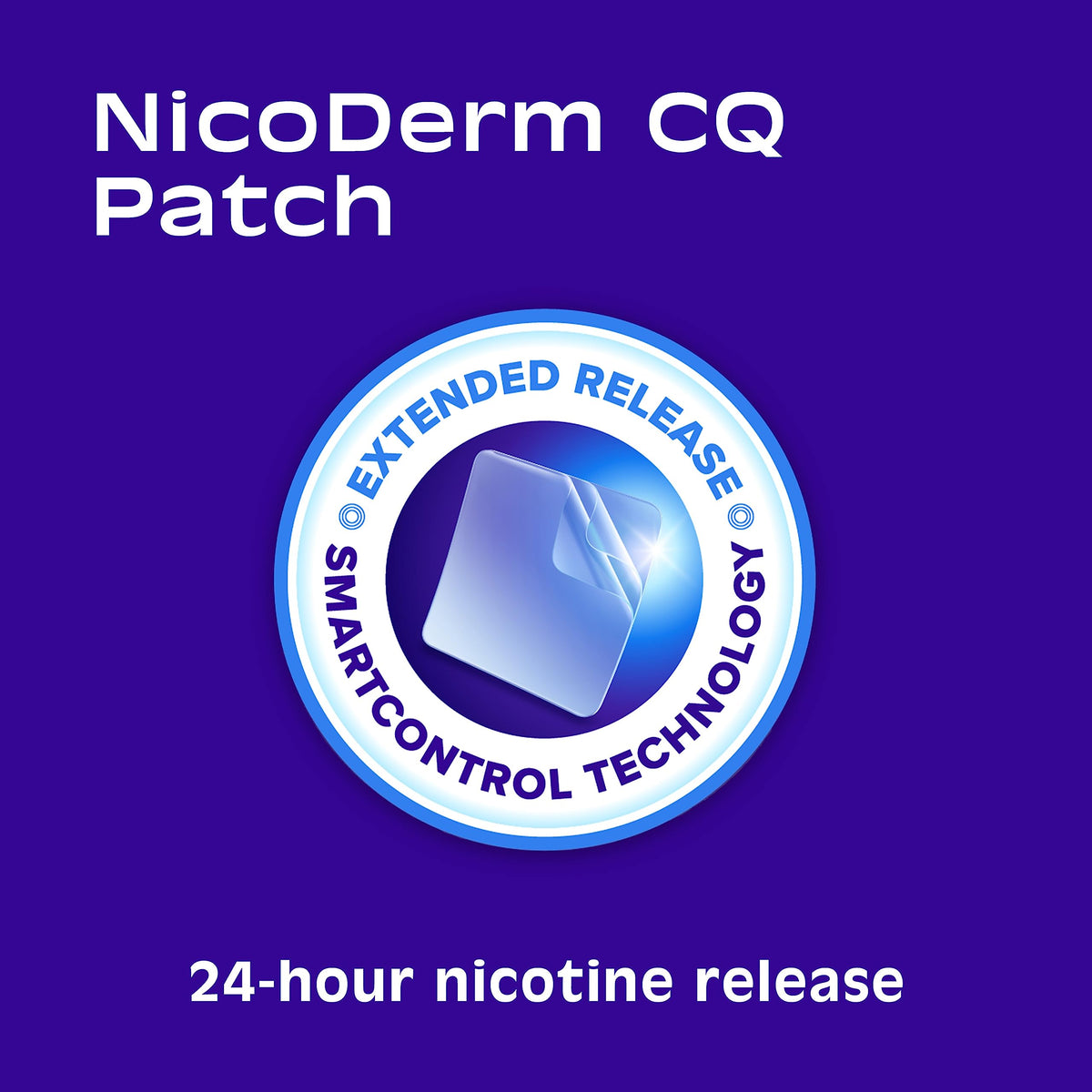 NicoDerm CQ Step 1 Nicotine Patches to Quit Smoking, 21 mg, Stop Smoking