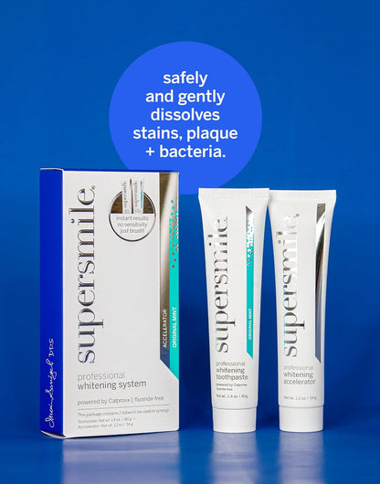 Supersmile Fluoride-Free Whitening System, 1.4 Oz Travel Size, TSA-Approved