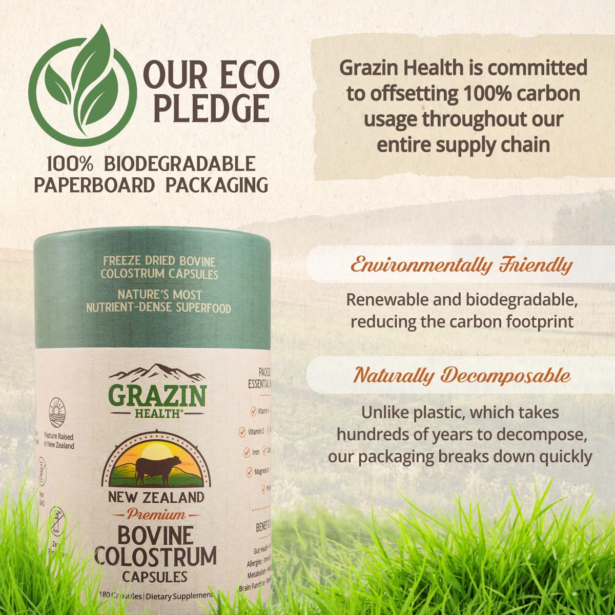 Bovine Organ Complex 3000mg per Serving (30 Servings) | Pancreas, Liver, Spleen, Kidney, Heart (600 Mg per Organ per Capsule) Grass Fed