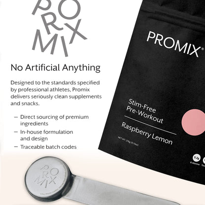 ProMix Nutrition Pre-Workout - Maximize Focus and Performance - Free of Stevia, Xanthan Gum, Soy, Gluten and GMOs - Mango - 30 Servings (Pack of 1)