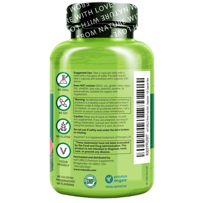 NATURELO Multivitamins for Teenage Girls/Boys, 60 Capsules, Whole Food Multivitamin with Minerals, Non-GMO, Vegetarian