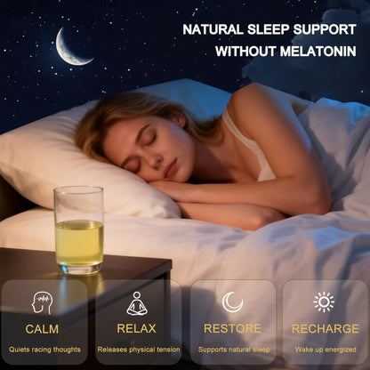 Cortisol Calm Drink Mix with Magnesium Glycinate Powder, L-Theanine, Vitamins, and Ashwagandha for Relaxation & Focus | Adaptogen Drink & Cortisol Support | 30 Packets (Raspberry & Lemon Flavor)