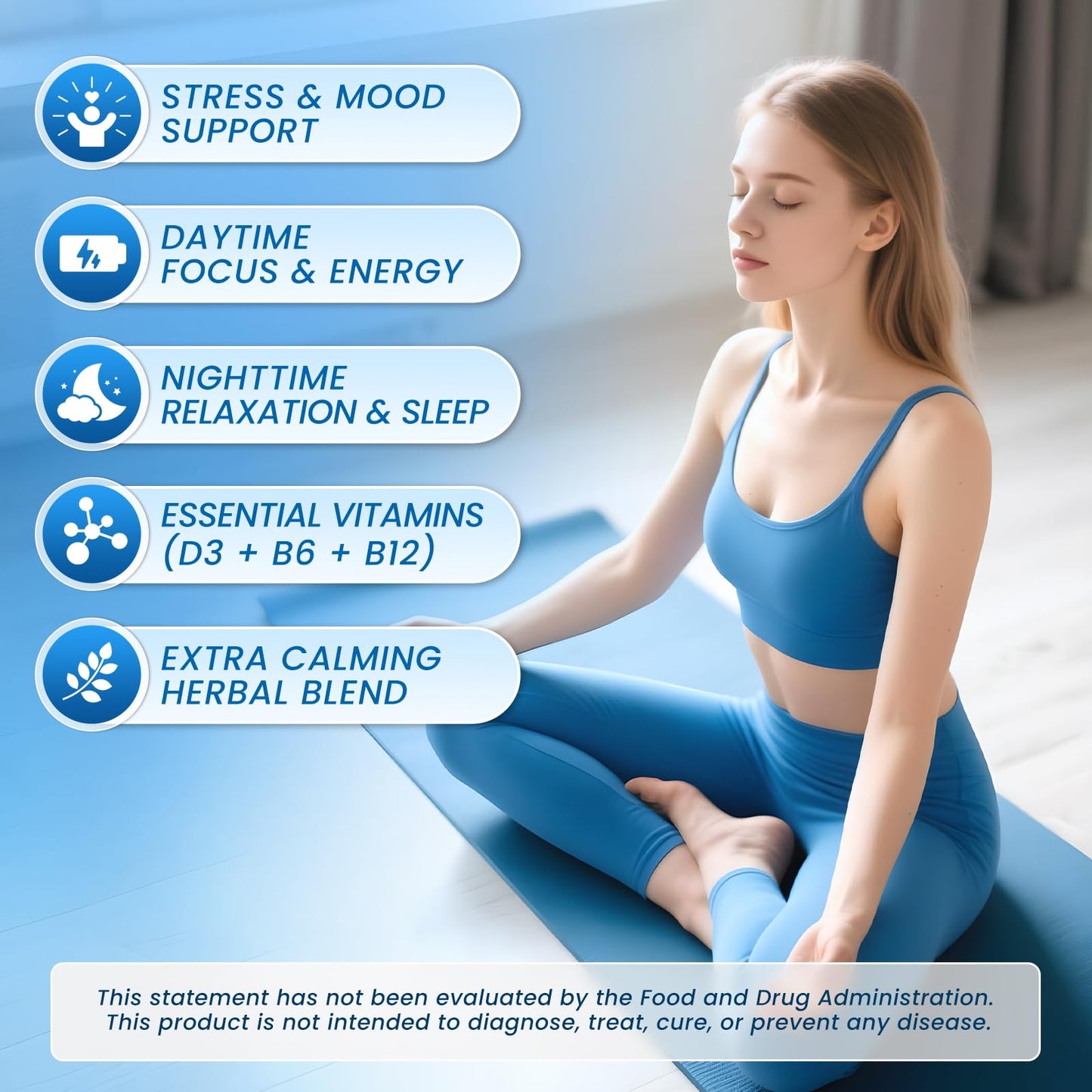 Lukaree 2 Pack Magnesium Complex for Women and Men, for Relaxation, Sleep | 4-in-1 Magnesium Glycinate, Citrate, Malate, Taurate for Muscles & Nervous Health, Vegan, Non-GMO, Gluten Free, 120 Count
