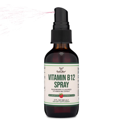 Vitamin B12 Sublingual Spray (2 Spray Dose of Vitamin 12 1000mcg, 3 Spray Serving Size