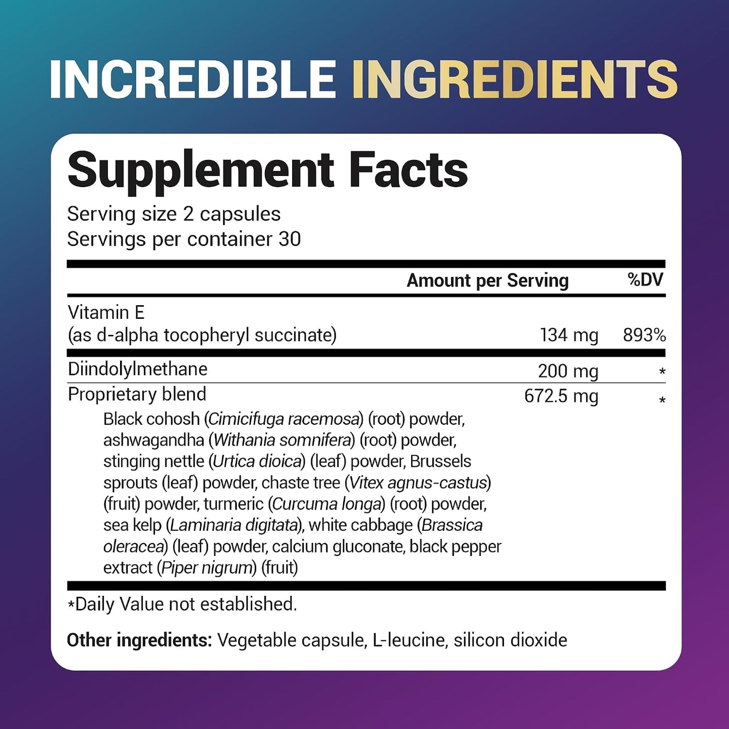 Dr. Berg DIM Supplement Estrogen Balance - Original Estrogen Supplement for Women with Diindolylmethane & Black Pepper for Enhanced Absorption & Menopause Support* - 60 Capsules