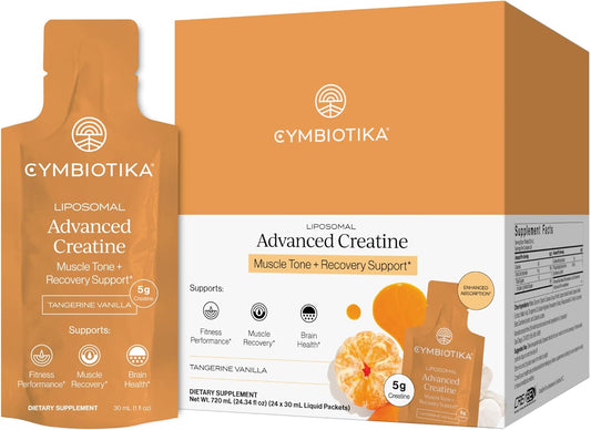 CYMBIOTIKA Liposomal Creatine 5g for Muscle Recovery & Performance