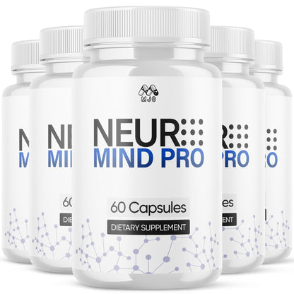 Neuro Mind Pro Capsules, Premium Formula NeuroMind Pro 1-Pack, 60 Capsules