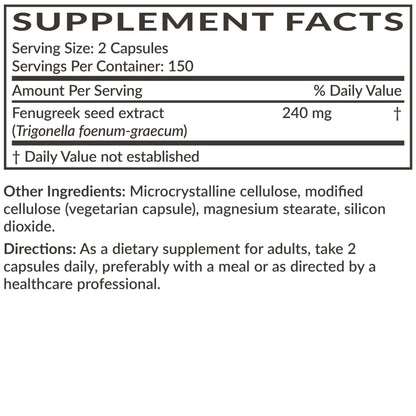 Futurebiotics Fenugreek Extra Strength Supports Overall Good Health & Well-Being, Non-GMO, 150 Vegetarian Capsules