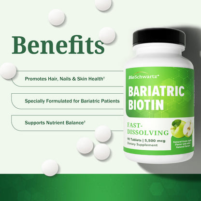 Bariatric D3 K2 Dissolvable Tablets - 90 Cherry-Strawberry Tablets