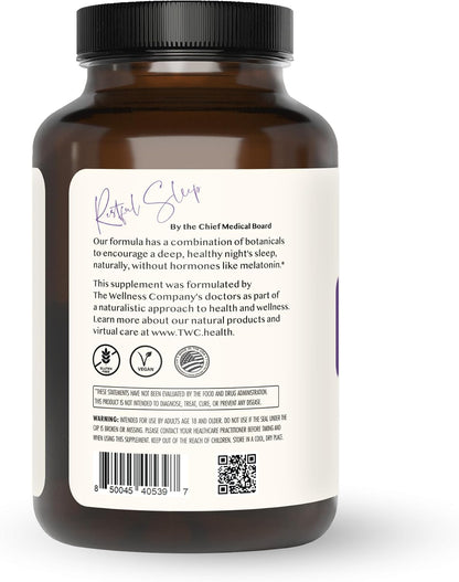 Restful Sleep - Melatonin-Free, Kava, Ashwagandha & Valerian Root, 120ct