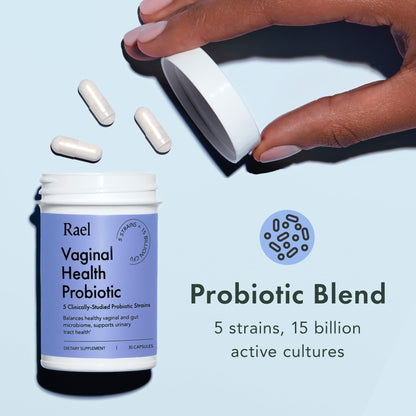 Rael Bundle - Probiotics Supplements for Women, Digestive Enzymes, Urinary Tract Health