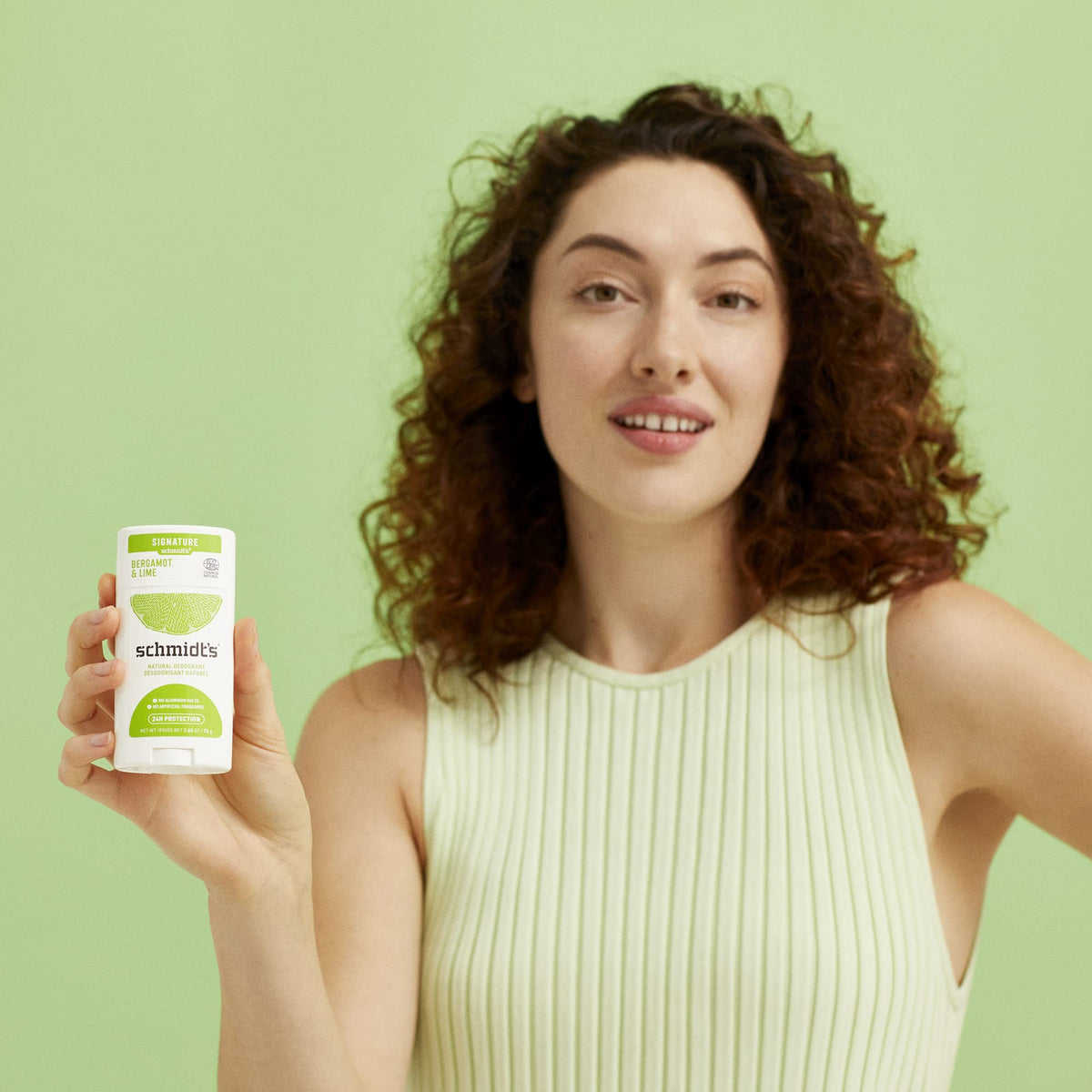 Schmidt's Aluminum Free Natural Deodorant For Women and Men, Bergamot & Lime
