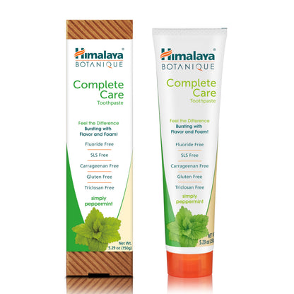 Himalaya Botanique Complete Care Toothpaste, Herbal Variety 4 Pack, 5.29 oz