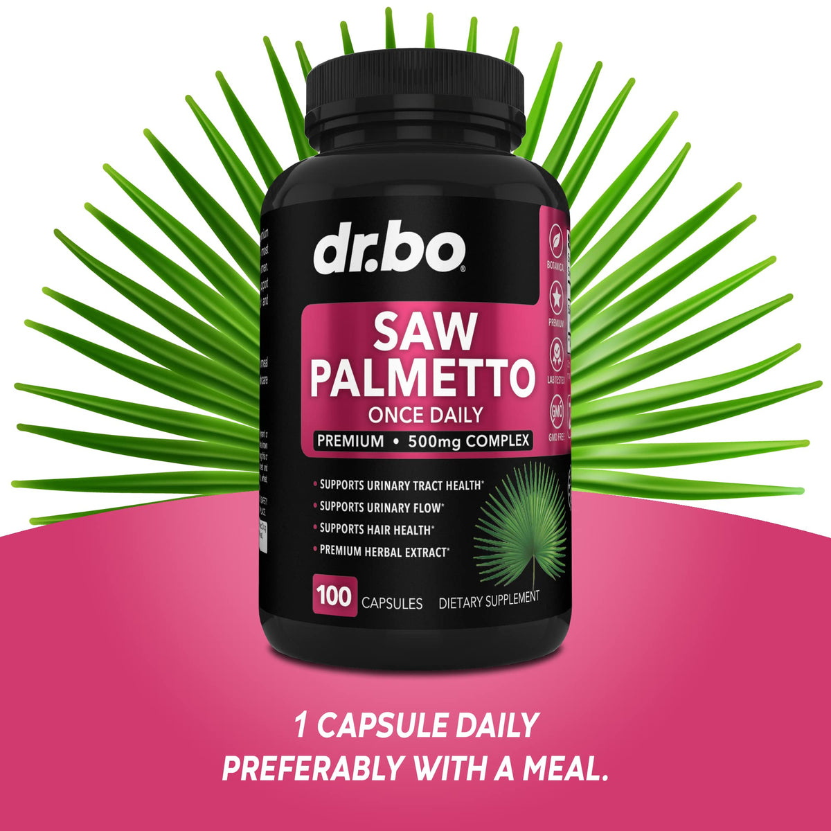 Saw Palmetto for Women Hair Loss - DHT Blocker for Women Hair Growth Plus Bladder