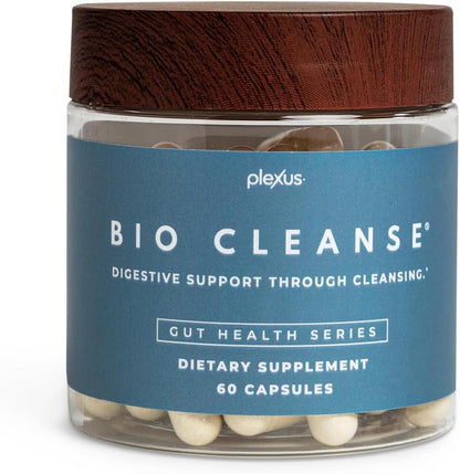 Plexus® Bio Cleanse® 60 ct. | Daily gut health supplement with magnesium for digestive cleansing, regularity, and vitamin C antioxidant support