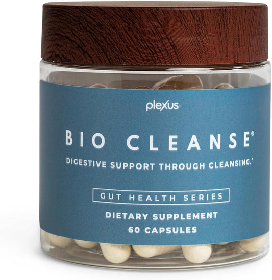 Plexus® Bio Cleanse® 60 ct. | Daily gut health supplement with magnesium for digestive cleansing, regularity, and vitamin C antioxidant support