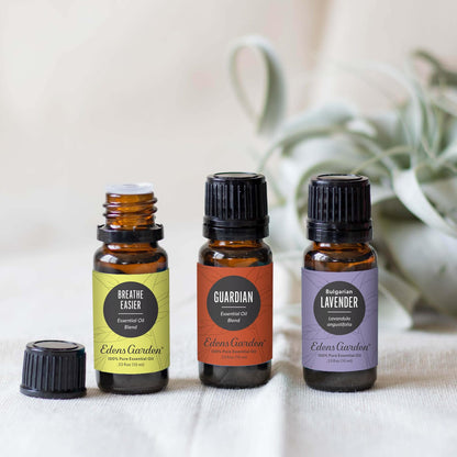 Edens Garden Essential Oil Well-Being Set, 3 Pure Essential Oils for Diffusers for Home