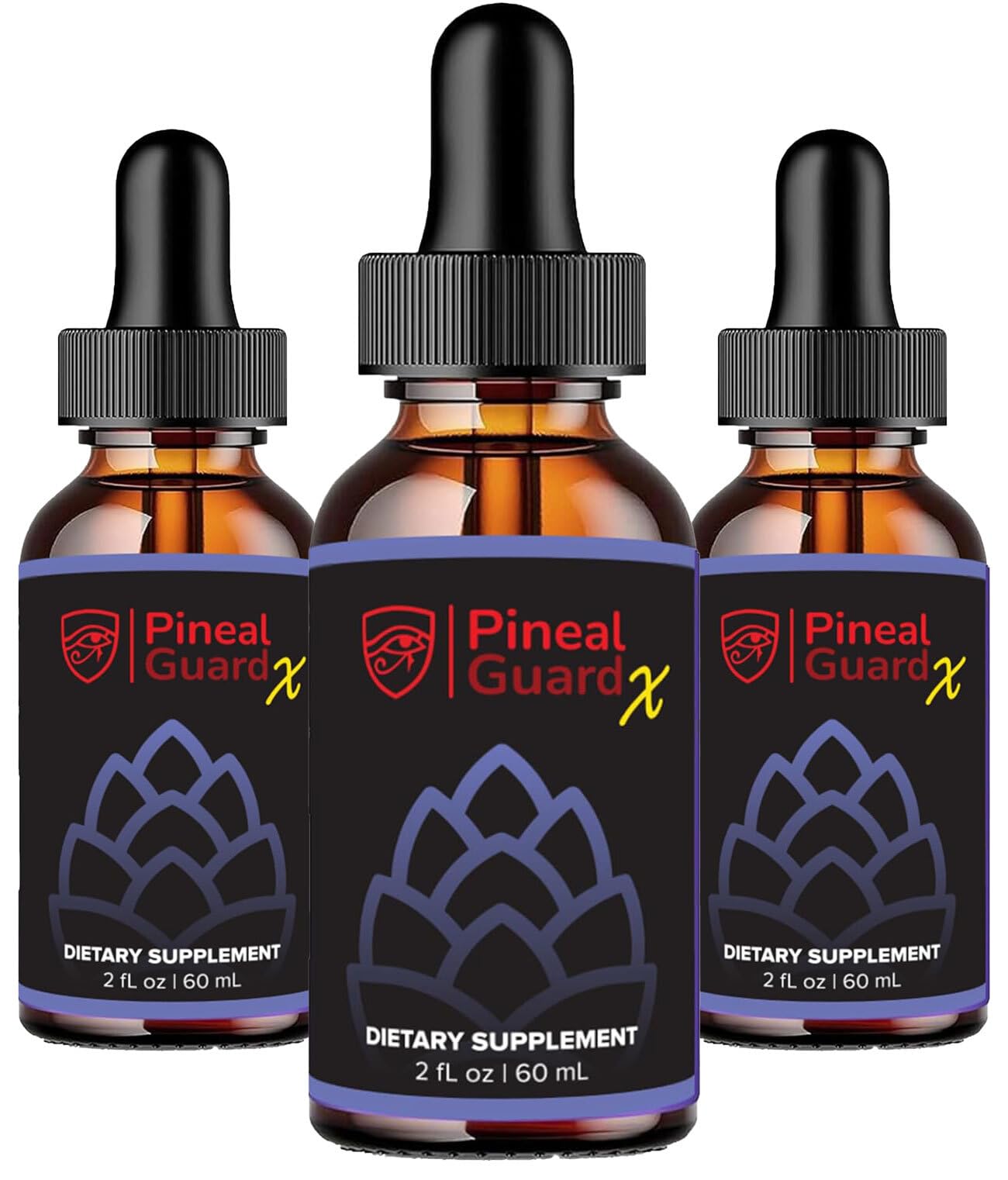 Pineal Guard X, Pineal Gland Supplement - Brain Support, Focus, and Memory | Liquid Dropper for the Brain, Activate, and Protect Your Pineal Gland, Third Eye Awakening