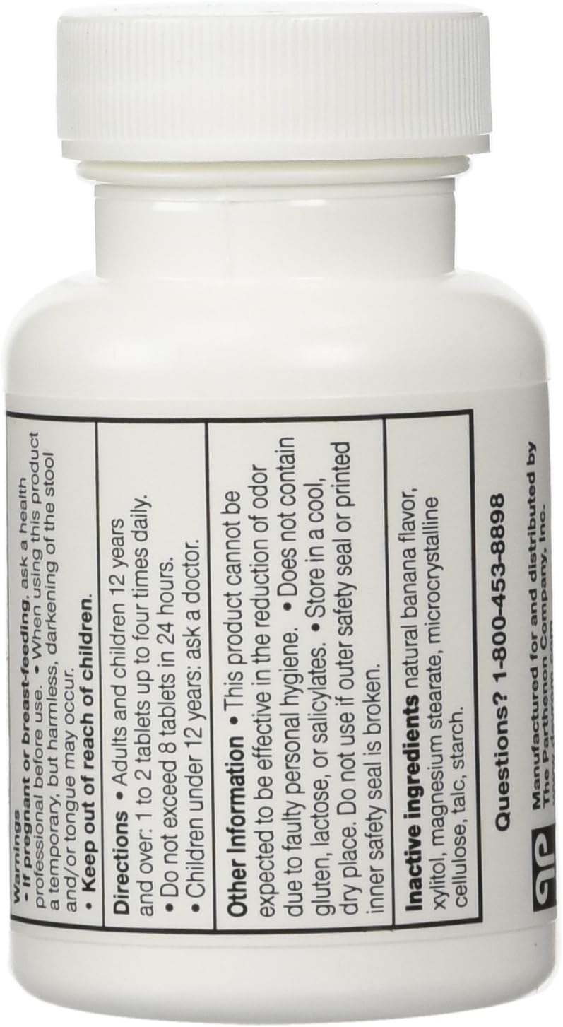DEVROM Tablets (Internal Deoderant)200MG 100chewable tablets