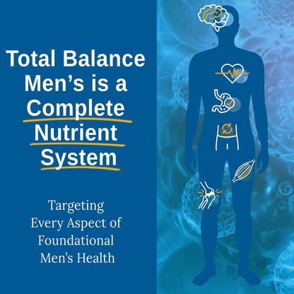 Xtendlife Total Balance Men’s Premium Multivitamin for Immune, Heart, Digestive & Cellular Health - Extra Strength Daily Support - 90+ Nutrients & Minerals - 30 Day Supply