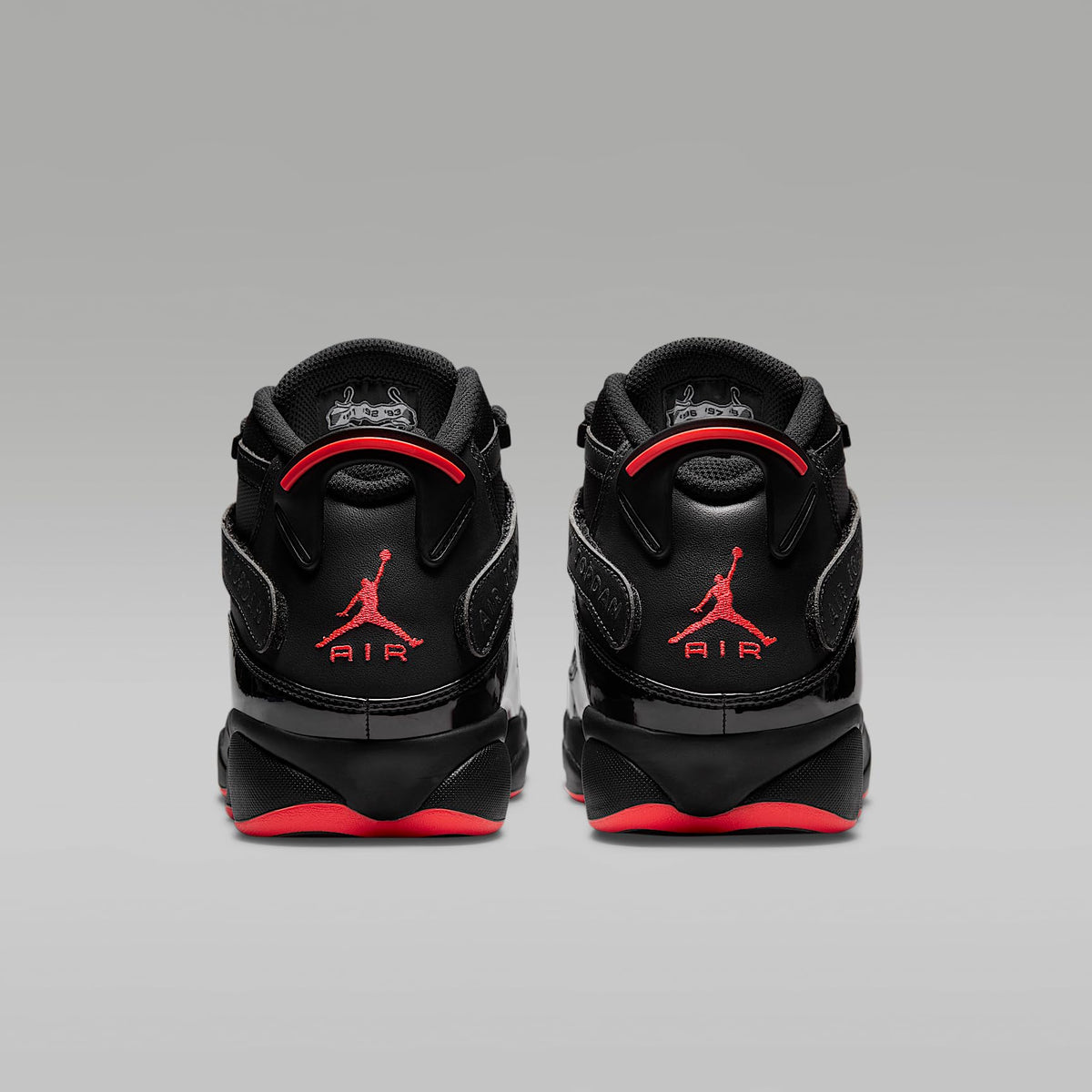 Nike Air Jordan 6 Rings 322992 064, Men's Fashion Shoes, 10.5 Black, Black/Infrared 23-black