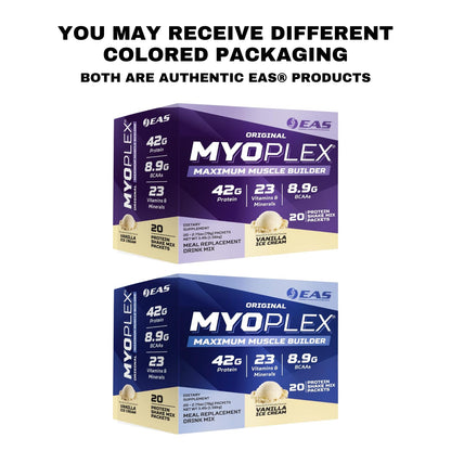 EAS Original Myoplex Maximum Muscle Builder | Meal Replacement Protein Drink Mix