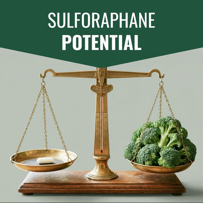 Approved Science Sulforaphane Delayed Release Capsules - 200mg Broccoli Seed Extract (BroccoRaphanin), 300mg Broccoli Powder - Vegan Sulforaphane Supplement - Pack of 1