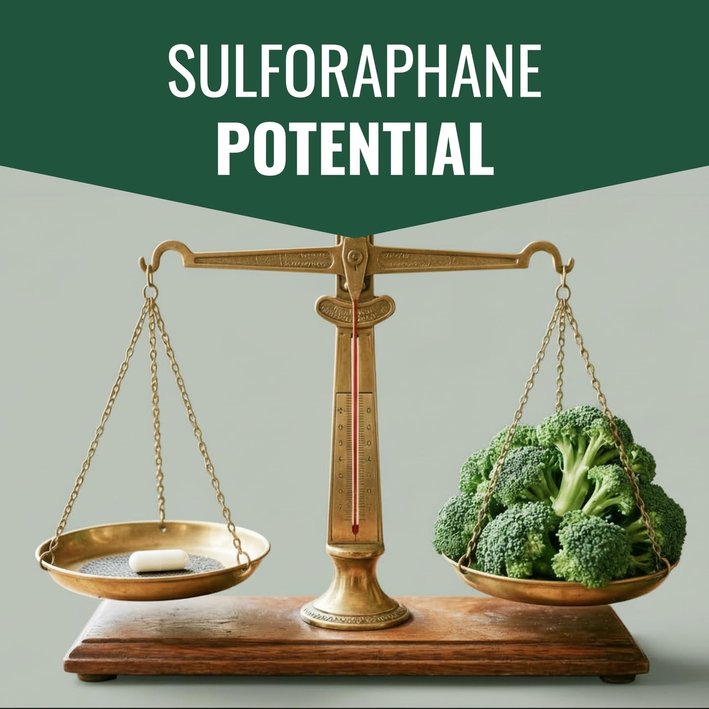 Approved Science Sulforaphane Delayed Release Capsules - 200mg Broccoli Seed Extract (BroccoRaphanin), 300mg Broccoli Powder - Vegan Sulforaphane Supplement - Pack of 1