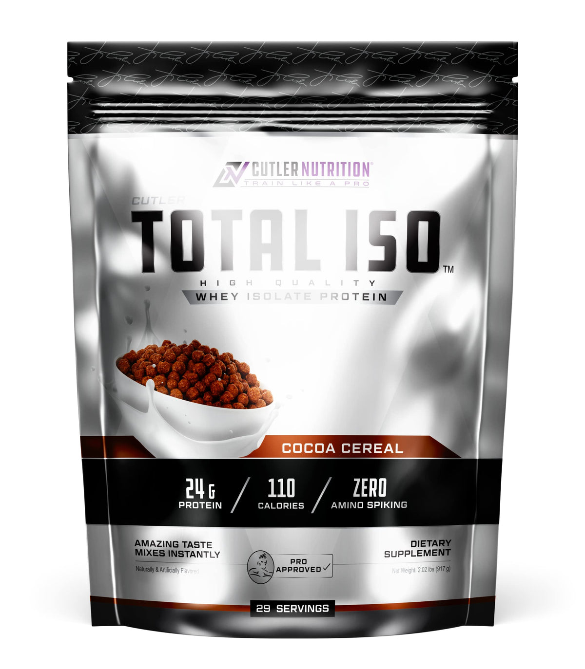 Total ISO Whey Isolate Protein Powder: Best Tasting Whey Protein Shake Featuring 100%