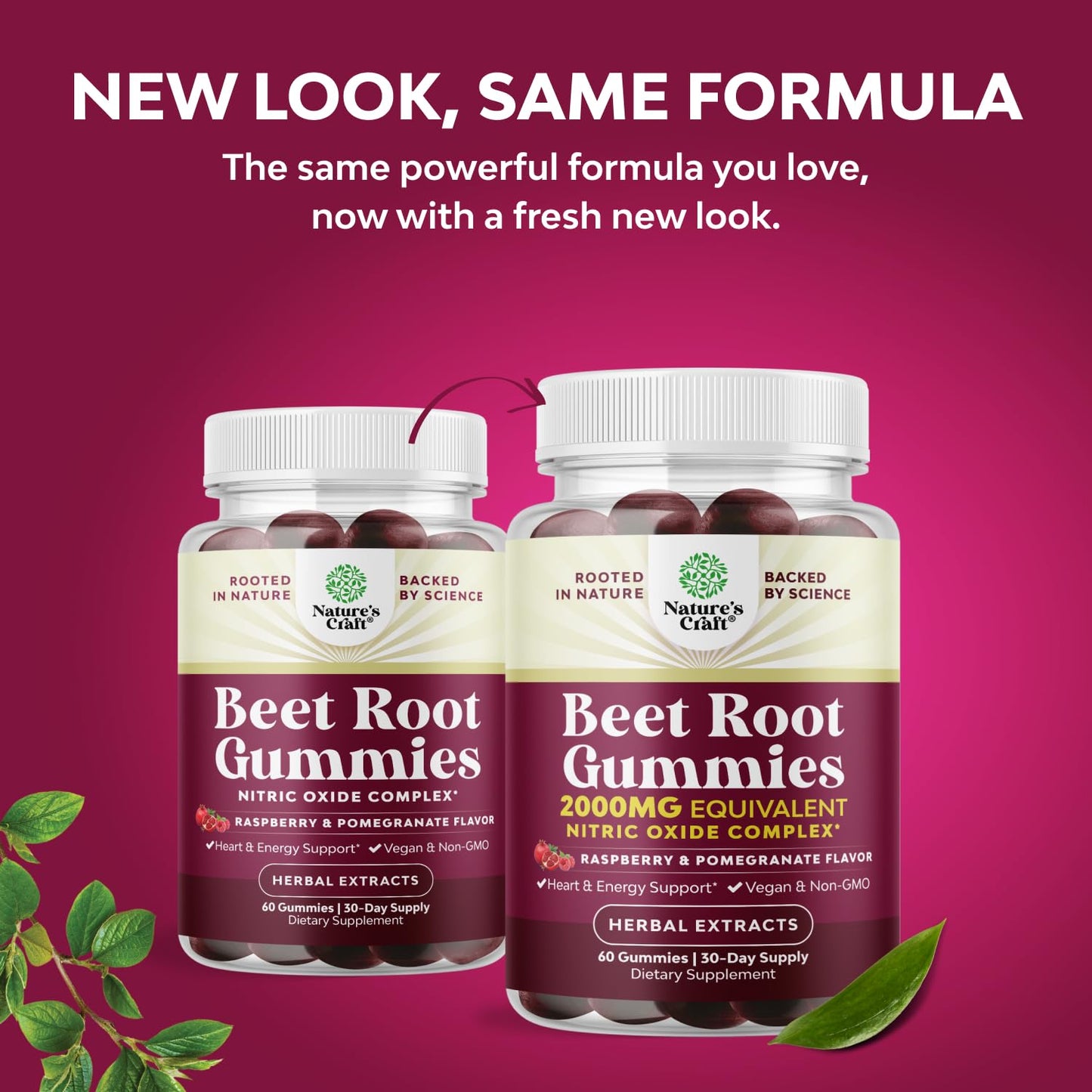Flow Boosting Beet Root Gummies - Invigorating Beet Gummies for Adults Nitric Oxide Energy & Heart Health Support with Grapeseed Pomegranate & Vitamin B12 - Vegan Non-GMO & Gluten Free - 60 Count