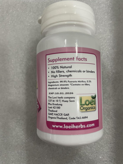 120 Potent Pueraria Mirifica Herbal FEMINIZER Pills Female Breast Enlargement Ladyboy
