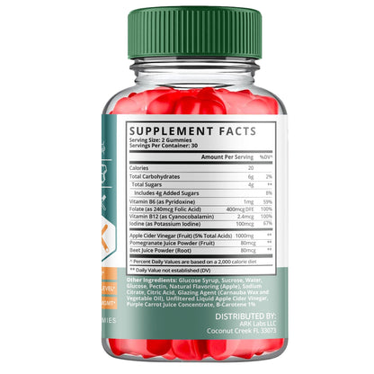 (2 Pack) Clear Factor Gummies, Clear Factor ACV Gummies, Clear Factor Gummy