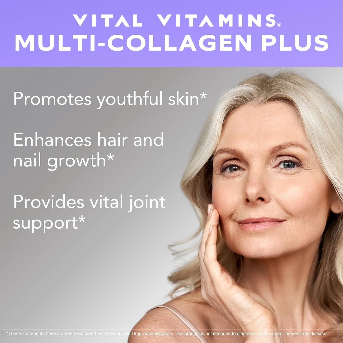 Vital Vitamins Multi Collagen Complex Plus + NAD+ Supplement