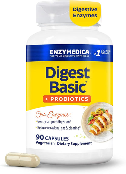 Enzymedica Digest Basic + Probiotics - 90 Caps