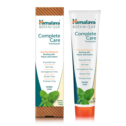 Himalaya Botanique Complete Care Toothpaste, Herbal Variety 4 Pack, 5.29 oz