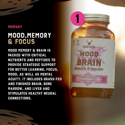 Sleep Stack - Includes Joint Strength & Repair, Skin, Hair & Nails, Mood Memory & Brain for Cognitive Function, Mobility, and Wellness