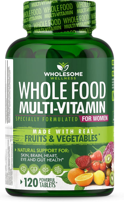 Wholesome Wellness Wholefood Multivitamins for Men + for Women Bundle
