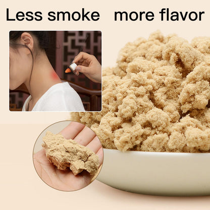Moxibustion Smokeless Moxa Warm Chinese Medicine Stick Mugwort Roll Mugwort Stick (2.6cm)
